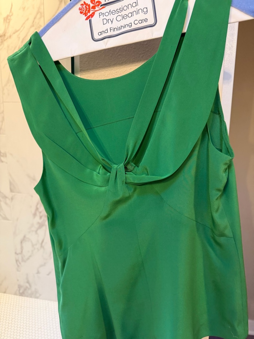 Maeve Emerald Green Sleeveless Shell Top - Picture 2 of 4
